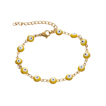 Pulsera ojo amarillo