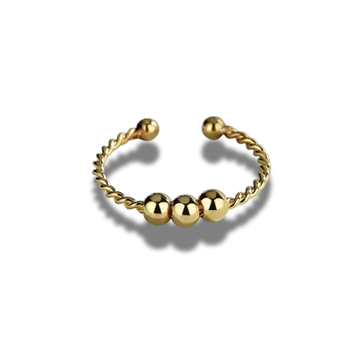 Anillo Twist dorado