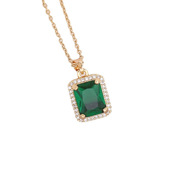 Collar Stud verde