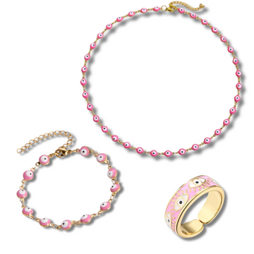Set ojo Rosa 💕