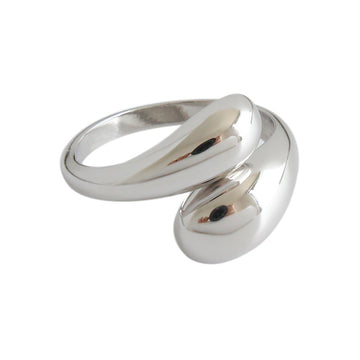 Anillo Fiore Plateado