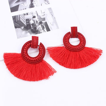 Arete Bloom Rojo