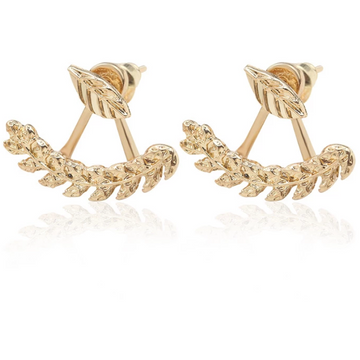 Aretes Hoja