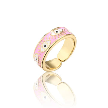 Anillo rosa ojo