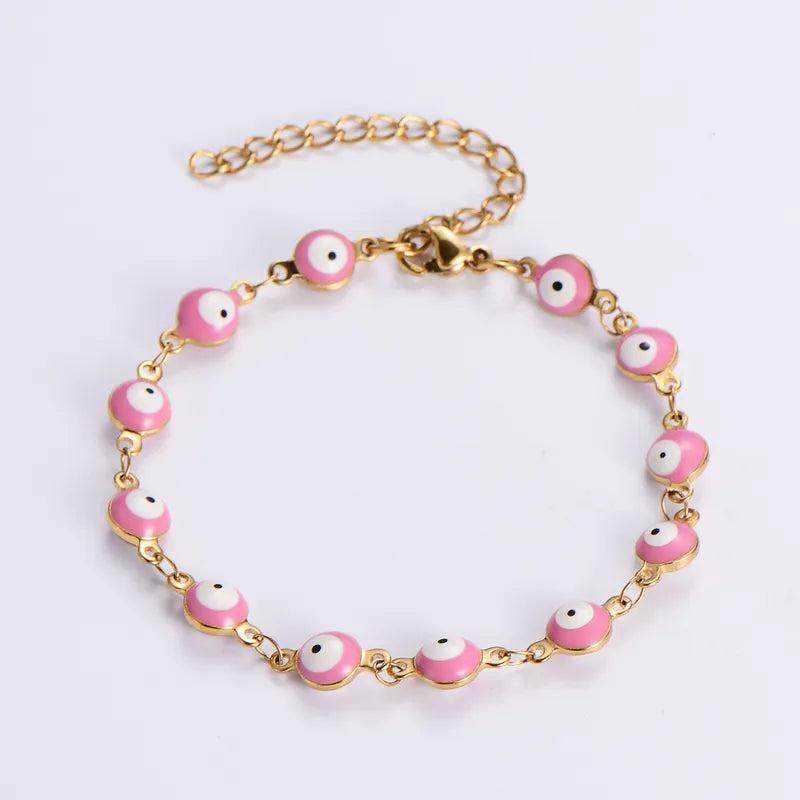 Pulsera Ojito rosa
