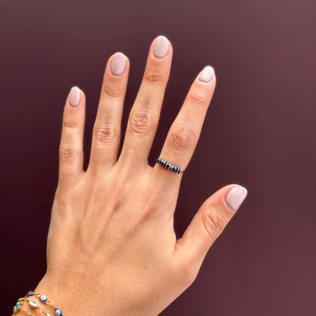Anillo Azul Fuerte 💙