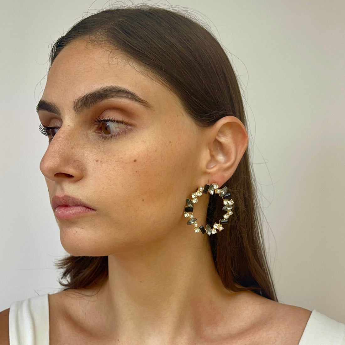 Aretes Betty Negro