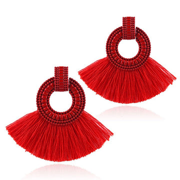 Arete Bloom Rojo