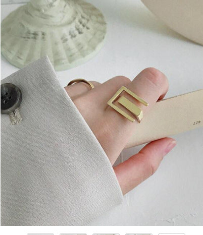 Anillo Cuadro